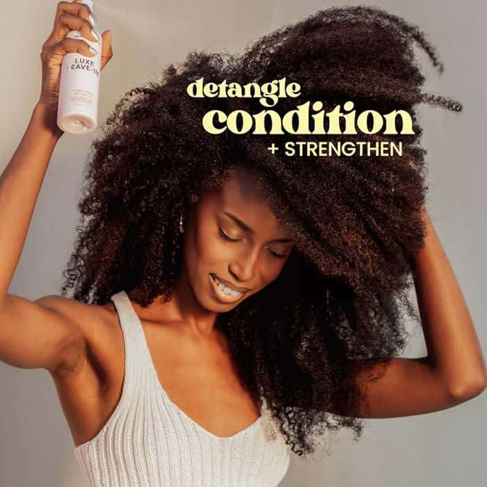 The Beachwaver Co. Luxe Leave-In Conditioning Detangler - Full Size (6 Fl Oz) | Leave-In Treatment to Hydrate, Smooth, & Strengthen w/HiX Vegan Bond Multipliers | Bali Beach Night Fragrance - Image 4