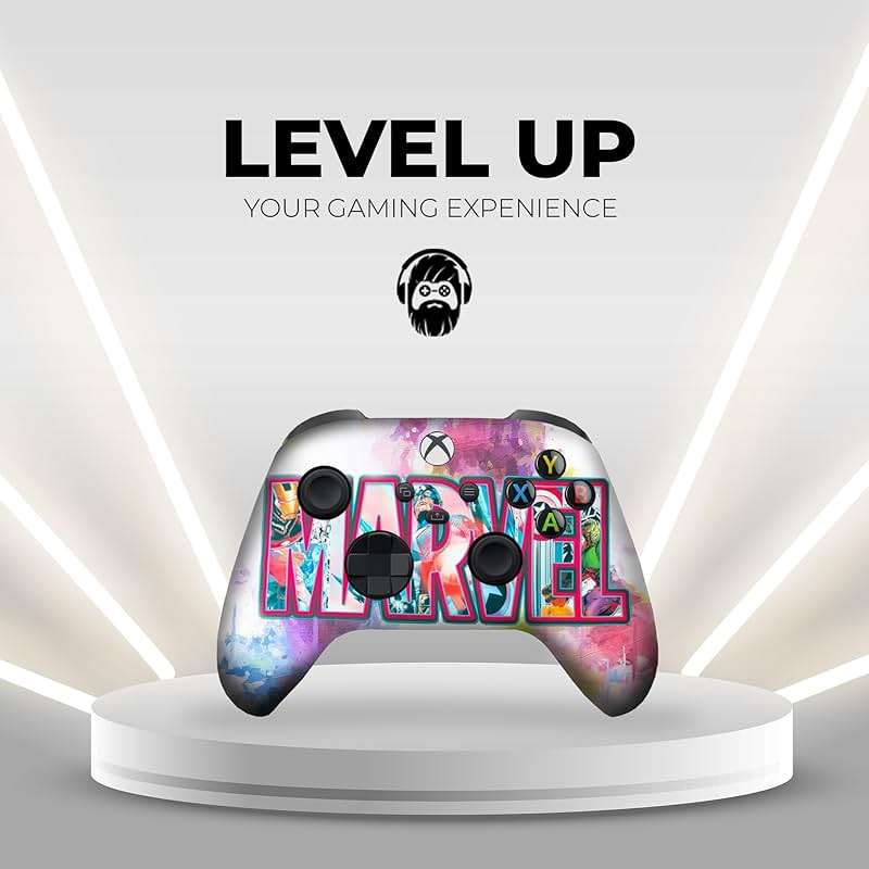 DreamController Marvvel X-box Controller Wireless compatible with X-box One/Series X/S Proudly Customized in USA I Permanent HYDRODIP Print(NOT JUST A SKIN)(MODDED) - Image 7