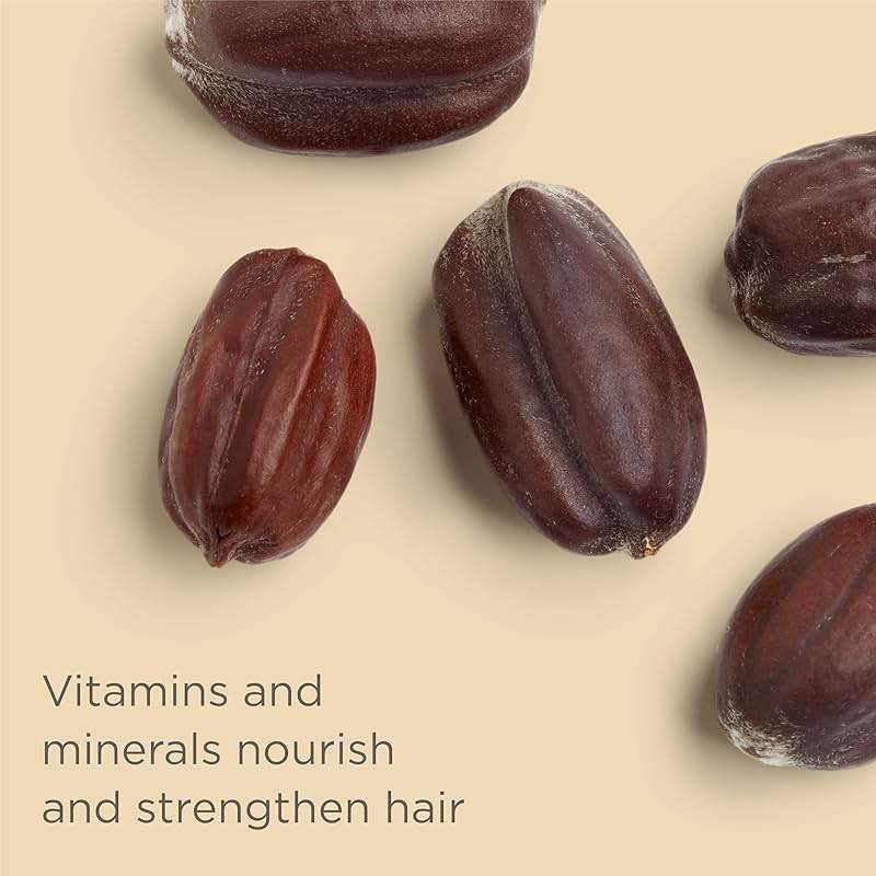 Hairitage Gentle Daily Moisture Shampoo and Conditioner Set - Split End + Bond Strengthening for Dry, Damaged Hair with Jojoba Oil - Anti-Frizz and Color Safe - Cherry + Amber Scent (21oz. 2-pack) - Image 4