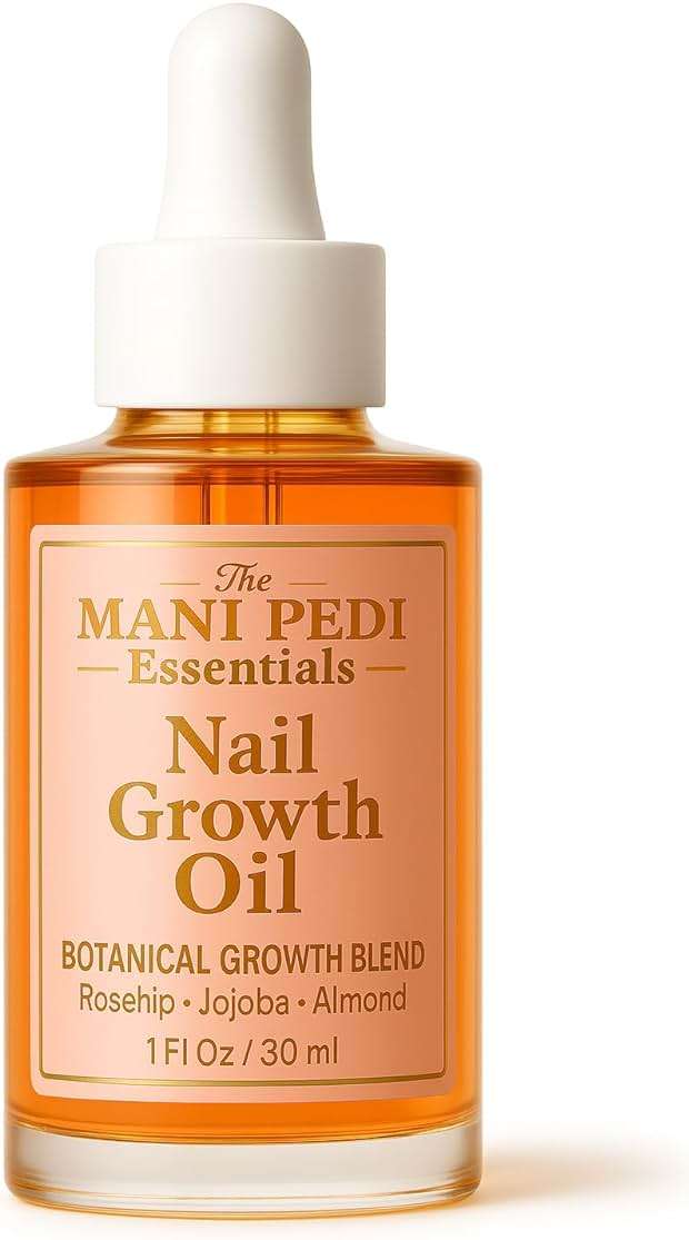 TMPE Nail Growth Oil 1 fl oz | Rosehip, Jojoba & Almond Oil Blend | Fast Nail Growth Serum for Stronger Longer Nails | Cuticle Oil Strengthener | Nourishing Nail Treatment for Brittle Damaged Nails - Image 2