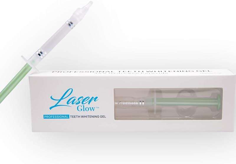 Professional Teeth Whitening Gel 35% Hydrogen Peroxide – LaserGlow Low-Sensitivity Enamel-Safe Formula | 1.2mL Precision Syringe | for Dentists, Medspas & Whitening Technicians - Image 1