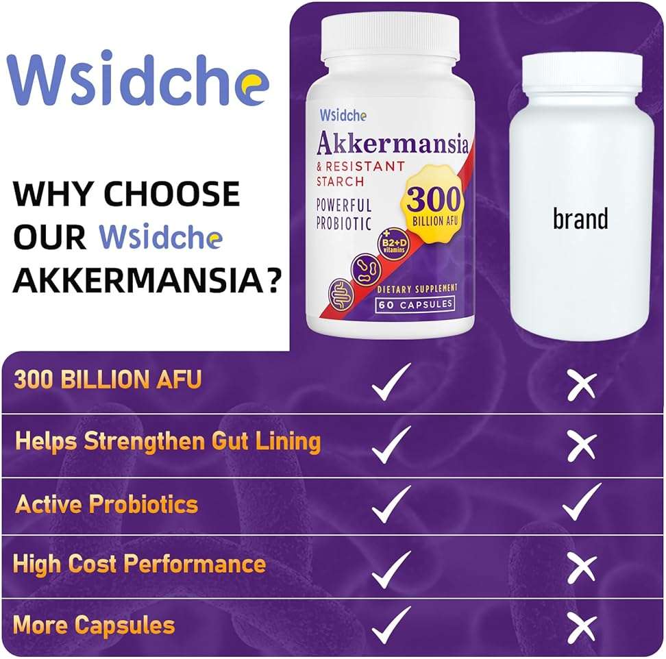300 Billion AFU Akkermansia Probiotic | supplement for Women & Men, Akkermansia Muciniphila for Akkermansia, Digestive, Gut, Immune, Enhances Gut Digestive Lining function, Akka Superbiotics - 60 Caps - Image 7