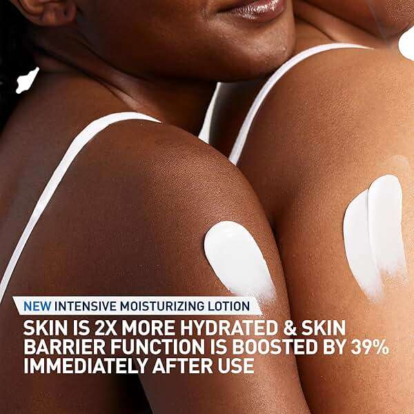 CeraVe Intensive Moisturizing Lotion, Hydro-Urea + Shea Butter, Body Lotion For Dry Skin, Relieves Signs Of Extra Dry Skin, Non Greasy Hydrating Cream For Rough, Tight, Red & Itchy Skin, 8oz - Image 6