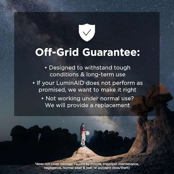 LuminAID Max Quick Inflate 2-in-1 Solar Camping Lantern and Phone Charger - Rechargeable LED Lamp for Camping, Hiking & Travel - Waterproof Emergency Light for Power Outages, Hurricane, Survival Kits - Image 5