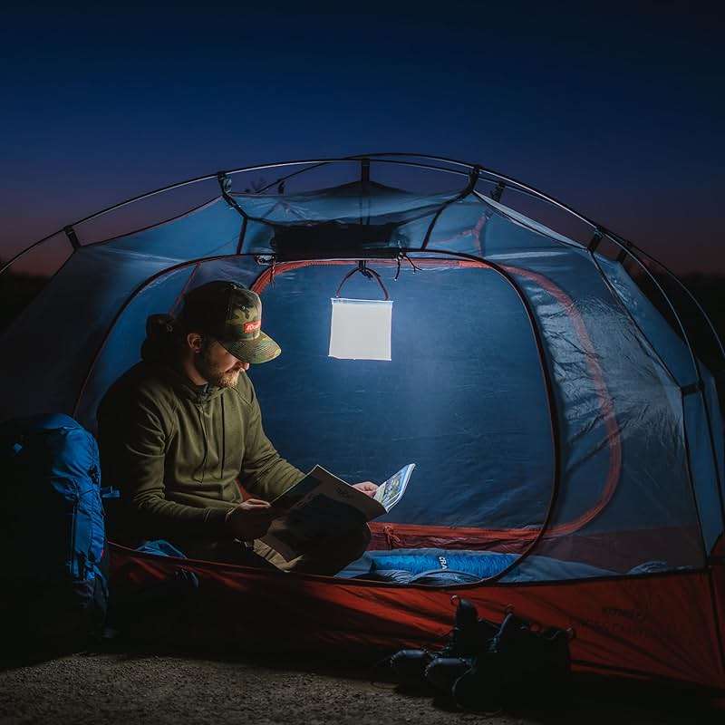 LuminAID Max Quick Inflate 2-in-1 Solar Camping Lantern and Phone Charger - Rechargeable LED Lamp for Camping, Hiking & Travel - Waterproof Emergency Light for Power Outages, Hurricane, Survival Kits - Image 9