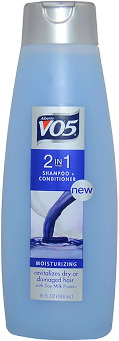 Alberto VO5 2 in 1 Moisturizing Shampoo and Conditioner for Unisex - 15 oz Conditioner - Image 1