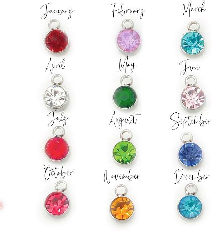 Personalized Birthstone Necklace | Custom Name Necklace | Girlfriend Gift | Friend Necklace for Women | Kinsley Birthstone Necklace Custom KINSLEY-BS-DISC - Image 3