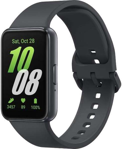 SAMSUNG Galaxy FIT 3 [2024] 1.6" AMOLED Display | 14 Days Battery Life | 100+ Watchfaces | 100+ Exercise Modes | International Model - (Gray) - Image 2