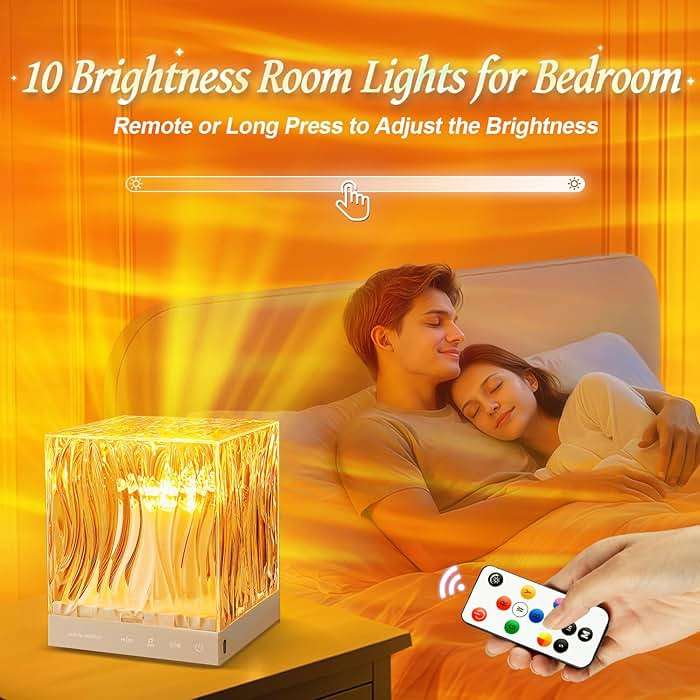 Teen Girl Gifts Trendy Stuff Northern Lights Projector, 18-Color Galaxy Projector Lava Lamp Mood Ambient Lighting LED Lights for Bedroom,Birthday Gifts for Teen Girls Aurora Light Projector Room Decor - Image 3