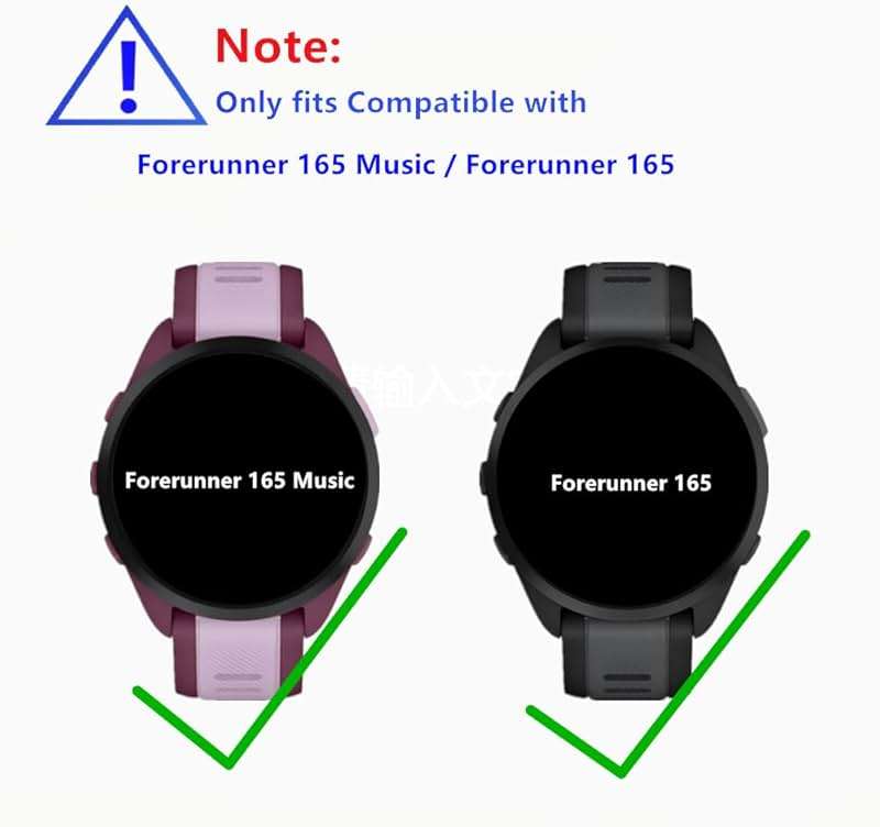 MIHENCE Screen Protector Compatible for Garmin Forerunner 165 Smartwatch,9H Tempered Glass Protective Film Compatible for Forerunner 165 Smartwatch (3PCS), transparent - Image 2