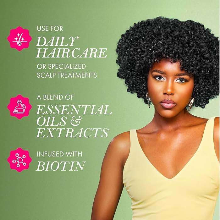 Mielle Organics Hair Strengthening Bundle - Oil, Shampoo and Conditioner - Image 3
