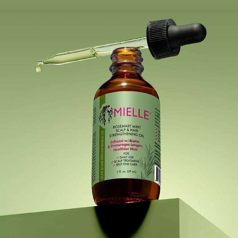 Mielle Organics Hair Strengthening Bundle - Oil, Shampoo and Conditioner - Image 4
