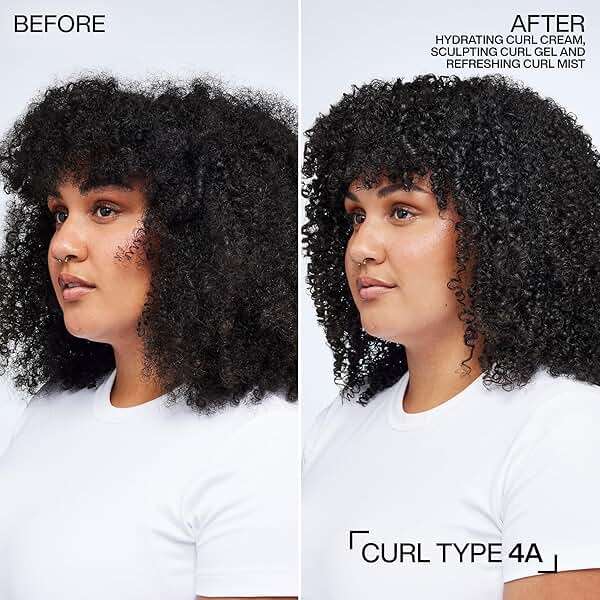 Redken Hydrating Curl Cream - 72 Hour Curl Definition, Heat Protection up to 450°F, Hydrates & Reduces Frizz, With Squalane & Jojoba Oil - Image 3