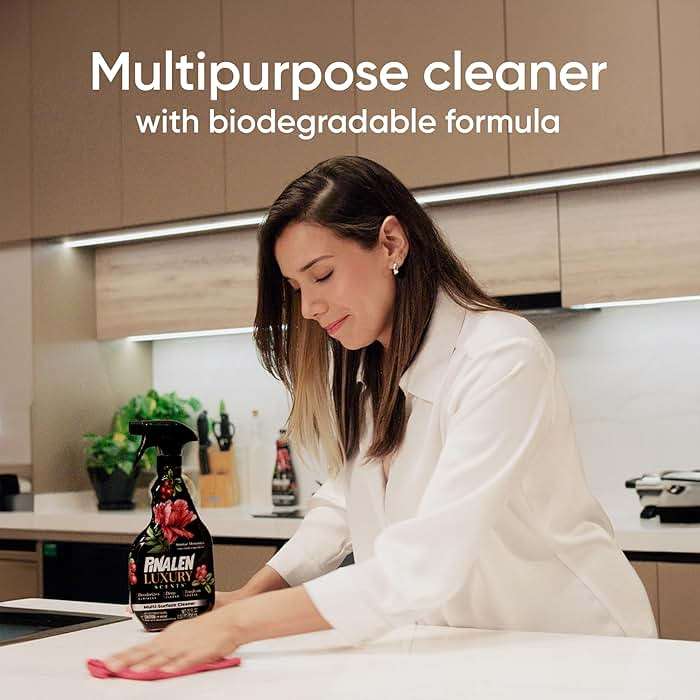 PINALEN Luxury Scent Liquid Multipurpose Cleaner - Sunrise Memories - 28 fl oz - All Purpose Cleaner for Kitchen, Bathroom & Surfaces - Image 4