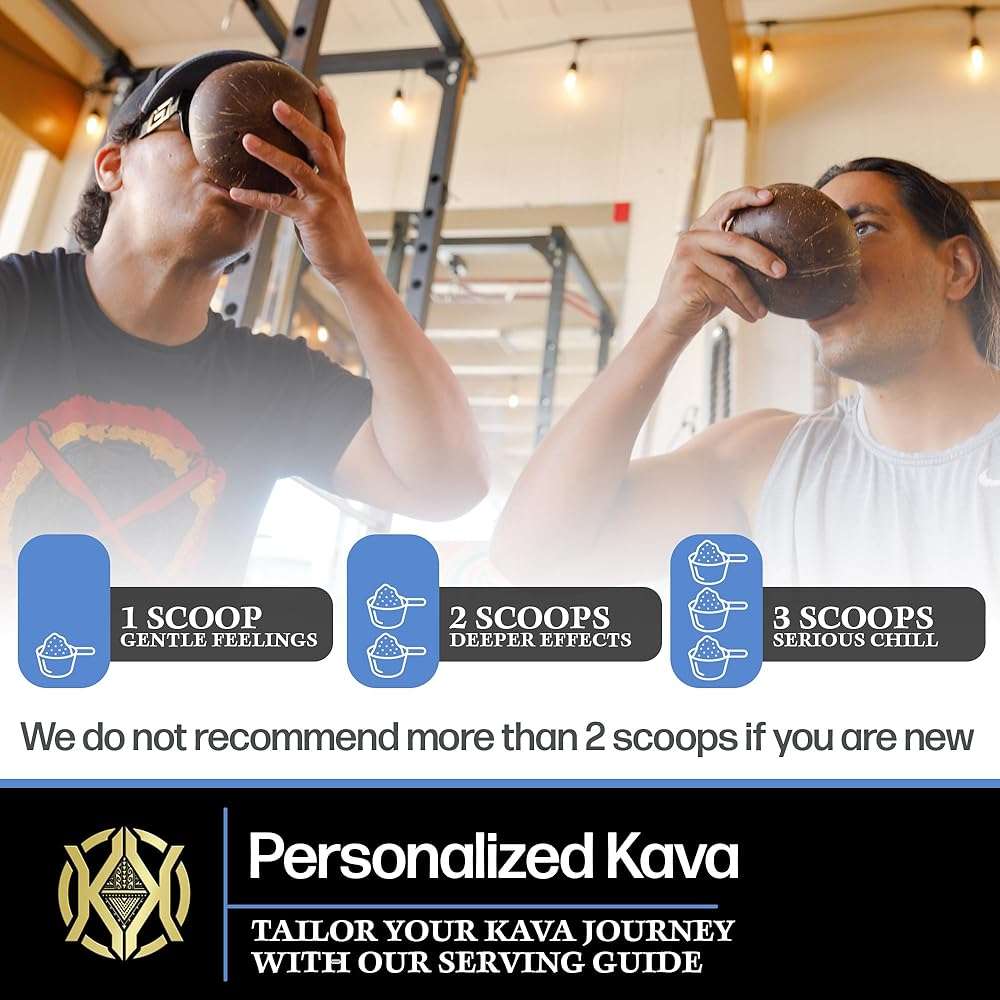 Koa Kava Dehydrated Instant Kava - 100% Dehydrated Instant Green Fijian Kava Root Powder, 8 oz (226g) Bag - Image 3