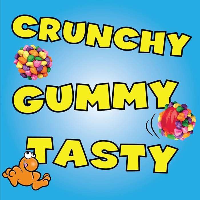 NERDS Gummy Clusters, Candy Treat Packs, Rainbow, Crunchy and Gummy, 30 oz (60 ct) - Image 5