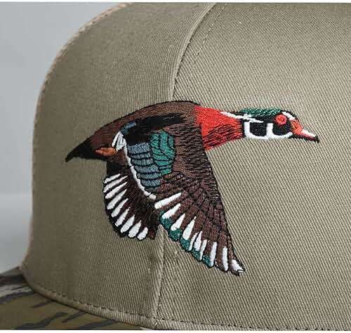 EDTREK Outdoorsman Pro Trucker Breathable Mesh Performance Cap - Flat Brim Snapback Hat - Image 4