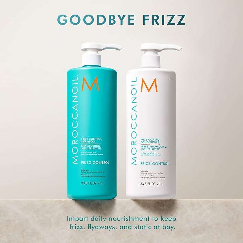 Moroccanoil Frizz Control Shampoo & Conditioner Bundle - Image 2