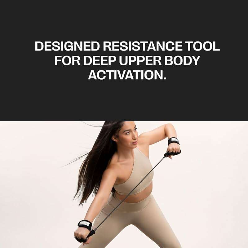 Pvolve P.Band Exercise Resistance Band - Home Workout Equipment to Strengthen Arms, Back and Shoulders, Light Weight Comfortable Glove Design to Improve Mobility, Stability and Posture - Image 3