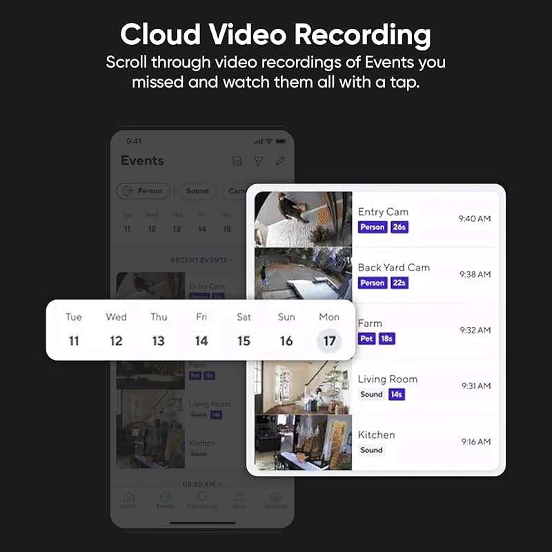 Wyze Security Plan - Cam Unlimited | Unlimited Cameras | 12 months Subscription. Full AI features | Facial Recognition for Friendly Faces | Smart Detection for Person, Pet, Package, Vehicle and Glass Break | Security Surveillance and Monitoring | Rolling 14 Days Event Video Recording | Activation Required | Cancel Anytime - Image 4