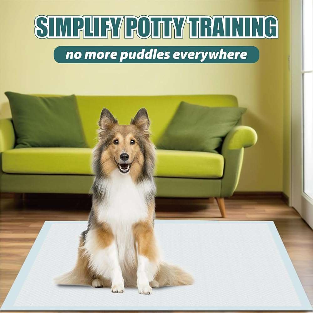 GWT Puppy Pads Extra Large 28x34 Inch - 40 Count Dog Pee Pads, Ultra Absorbent 5-Layer Leak-Proof Potty Training Pads for Dogs, Puppies, Cats & All Pets | XL Disposable Pee Pad Indoor Outdoor Use - Image 6