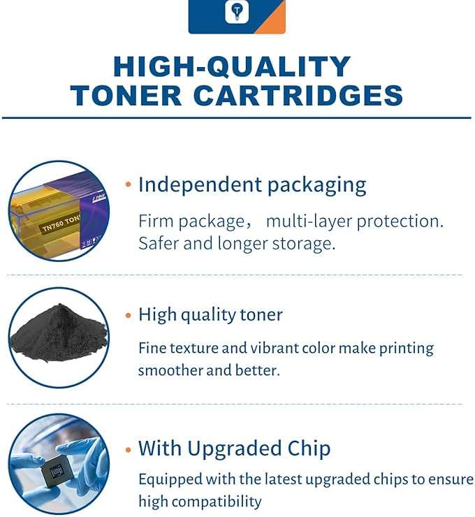 Ankink TN760 TN730 Compatible Toner Cartridge (Black,2 Pack) Replacement for Brother TN-760 730 to Use with HL-L2350DW HL-L2395DW HL-L2390DW HL-L2370DW MFC-L2750DW MFC-L2710DW MFC-L2730DW DCP-L2550DW - Image 5