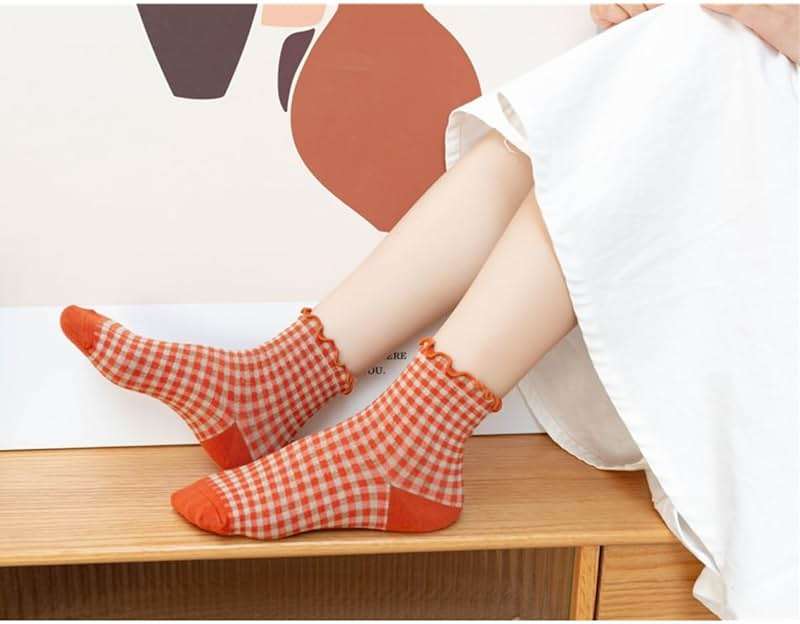 MeganJDesigns Athletic Socks for Women and Girls Cute Cotton Sock - Image 2