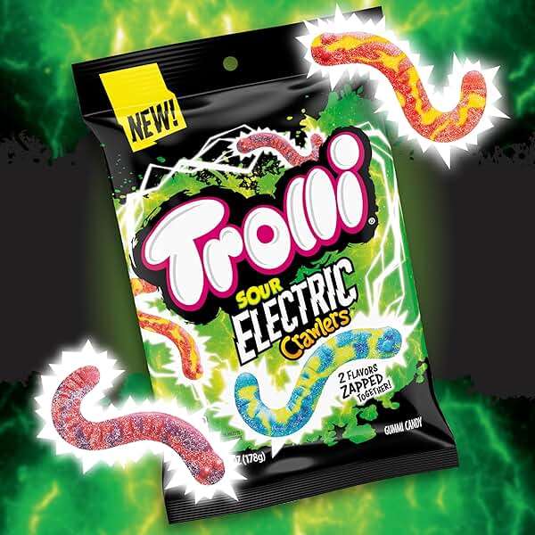 Trolli Electric Crawlers Candy, 6.3 Ounce Bag - Image 4