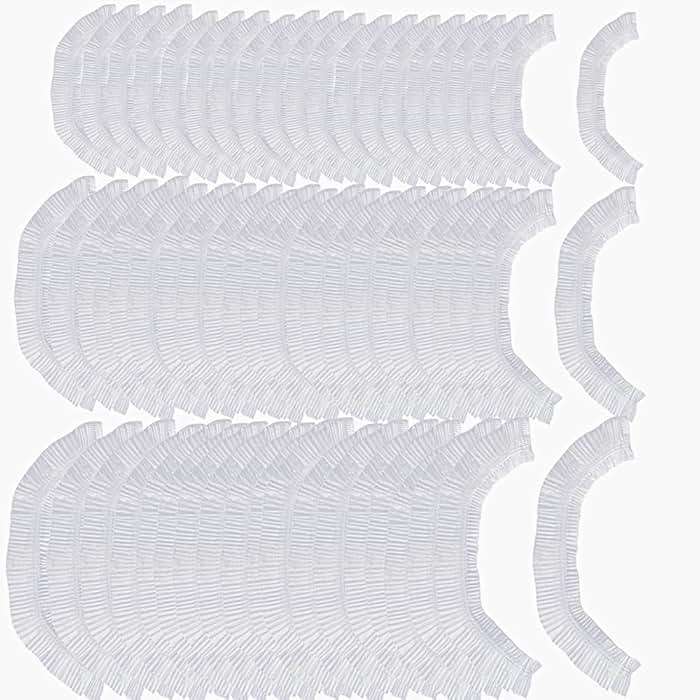 60Pcs Disposable Furniture Dust Cover Clear Plastic Kitchen Appliance Covers Dustproof with Elastic for Small Appliance, Oven, Pressure Cooker, Blender, Air Fryer, 3 Different Sizes (S, M, L) - Image 1