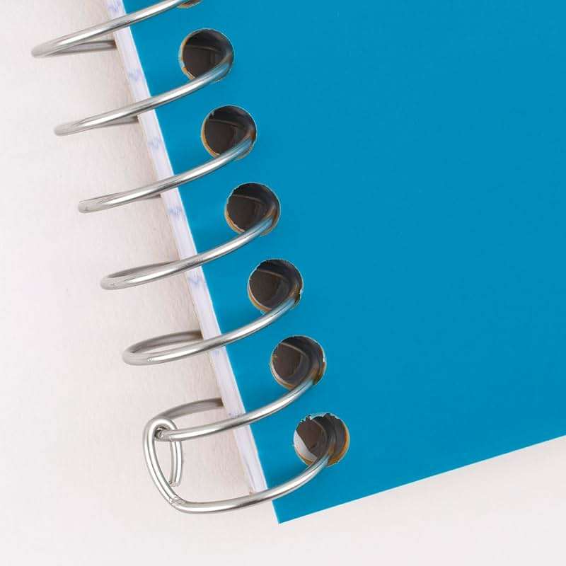 Five Star Spiral Notebooks, 6 Pack, 2 Subject, College Ruled, 9 1/2" x 6", 80 Sheets, Amethyst Purple, Sedona Orange, Seaglass Green, Tidewater Blue, Gray and Black (840029A-ECM) - Image 6