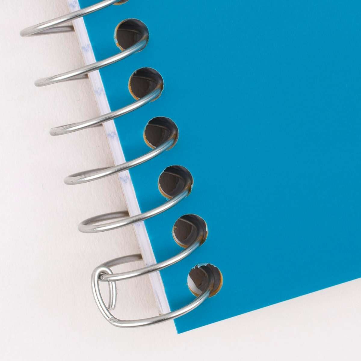 Five Star Spiral Notebooks, 3 Pack, 2 Subject, College Ruled, 9 1/2" x 6", 80 Sheets, Black, Tidewater Blue, Amethyst Purple (840029C-ECM) - Image 5