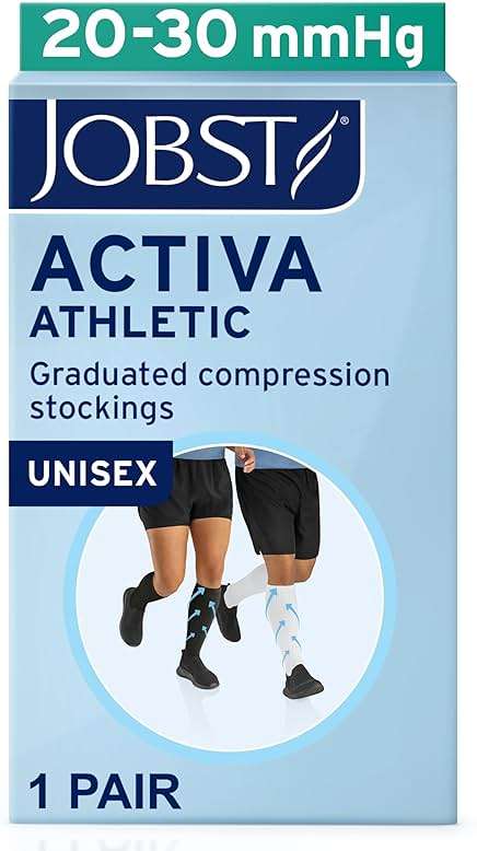 JOBST ACTIVA Athletic 20-30 mmHg Compression Socks Knee High, Closed Toe - Image 2