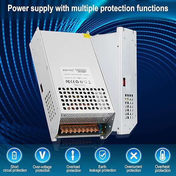 BOSYTRO DC 48V 20.8A 1000W Switching Power Supply SMPS AC 110V / 220V-DC 48V Transformer Adapter, for LED Strip Light, CCTV Camera Security System,Computer Project of Industrial Power Supplies - Image 6