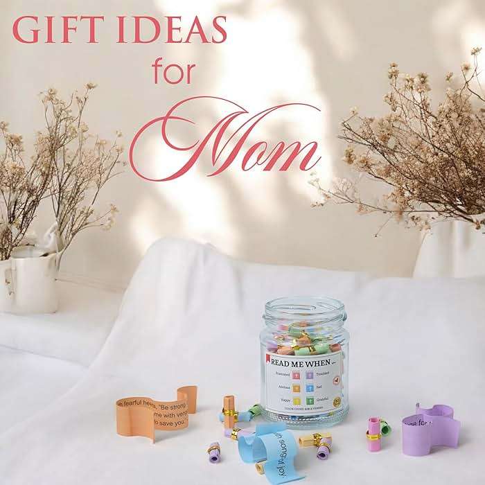 Bible Verses Jar, 92 Hand-Rolled Bible Scroll, Read Me When Christian Jar, Color Coded KJV Bible Verses, Religious Gifts for Women, Prayer Gifts for Friends, Mom, Sister, Cancer Warriors - Image 6
