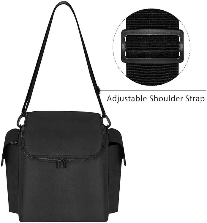 MegaDive Suitable for JBL PartyBox Encore Essential Bluetooth Speaker Multifunctional storage Bag Portable Party speaker case with microphone storage bag (JBL PartyBox Encore Essential) - Image 6