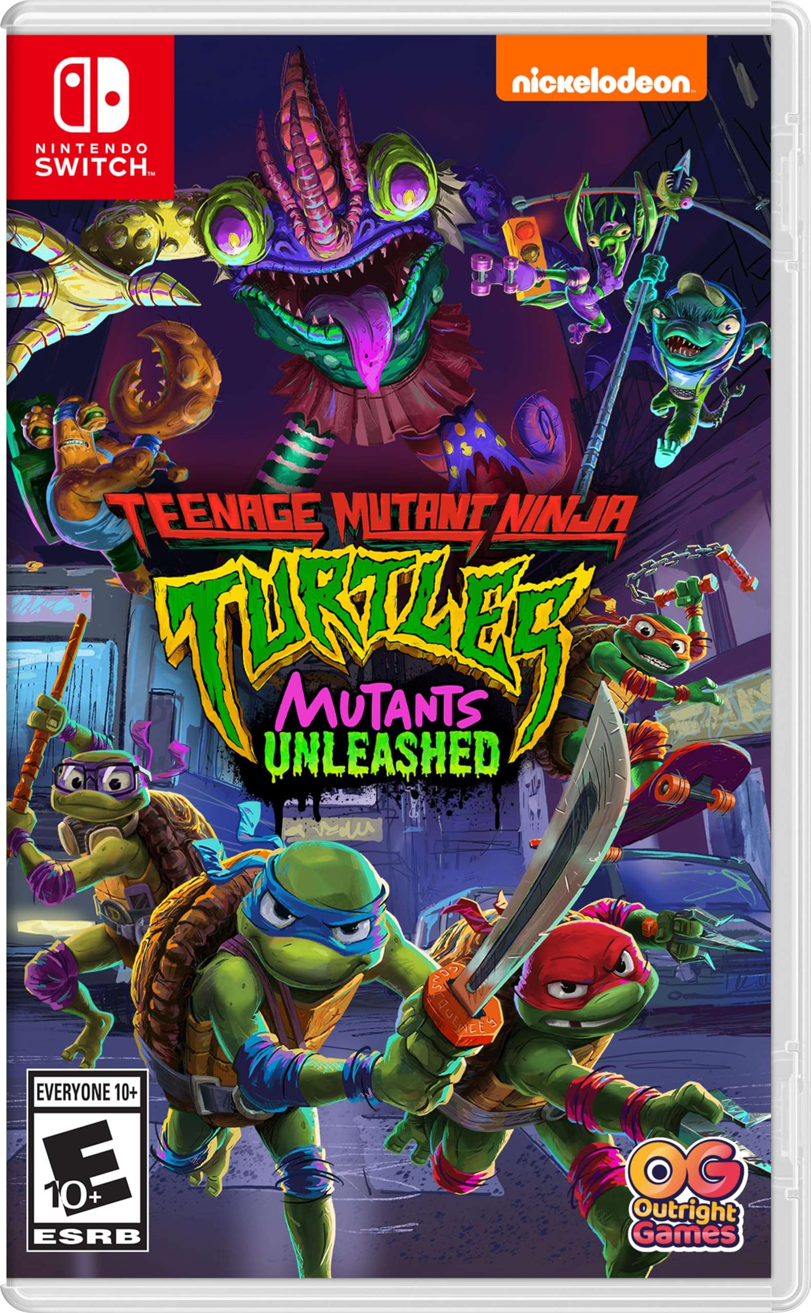 Teenage Mutant Ninja Turtles: Mutants Unleashed - Nintendo Switch - Image 1