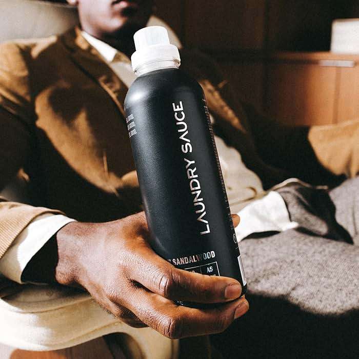 Laundry Sauce - Laundry Fabric Softener (Australian Sandalwood) Luxury Fragrance, Softens & Preserves Fabric, Reduces Wrinkles, 19 Fl Oz - Image 6