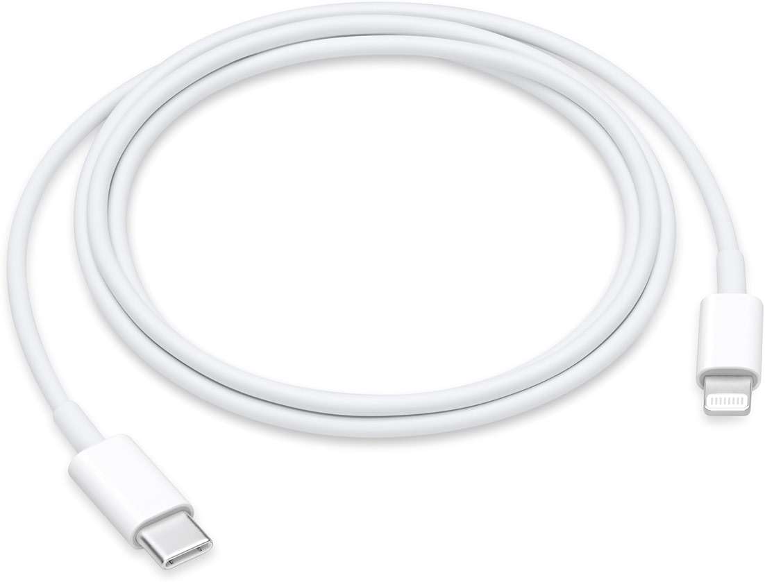 Apple USB-C to Lightning Cable (1 m): Fast and Convenient Charging, Lightning to USB-C or Thunderbolt 3 - Image 1