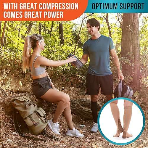 Compression Socks for Women & Men 20-30 mmHg – Circulation Support for Nurses, Travel, Flight, Running & Everyday Wear - Image 6