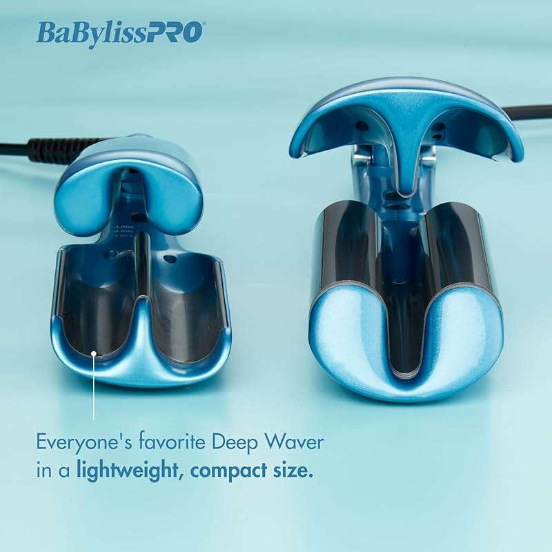 BaBylissPRO® Nano Titanium™ COMPACT TOOLS deliver full power in a compact size - deep waver, hair dryer, hot air brush, paddle brush, wand - Image 3