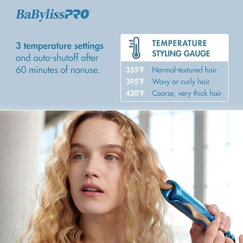 BaBylissPRO® Nano Titanium™ COMPACT TOOLS deliver full power in a compact size - deep waver, hair dryer, hot air brush, paddle brush, wand - Image 6