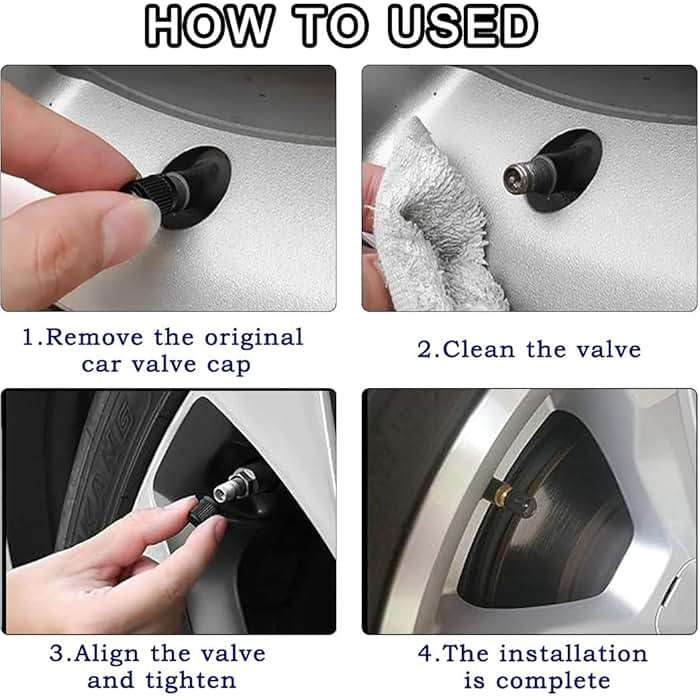 1000 Pcs Tire Valve Stem Caps Z-oneMart Plastic Black Tire Valve Caps for car Tires Universal Heavy-Duty Stem Covers for Car Leak Proof Stem Cover for SUV Truck Bike Bicycle Motorcycles Wheel - Image 3