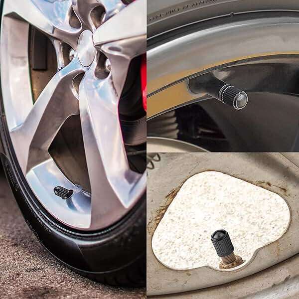 1000 Pcs Tire Valve Stem Caps Z-oneMart Plastic Black Tire Valve Caps for car Tires Universal Heavy-Duty Stem Covers for Car Leak Proof Stem Cover for SUV Truck Bike Bicycle Motorcycles Wheel - Image 5