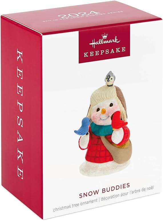 Hallmark Keepsake Christmas Ornament 2024, Snow Buddies 2024, Snowman Collectors Gifts - Image 5