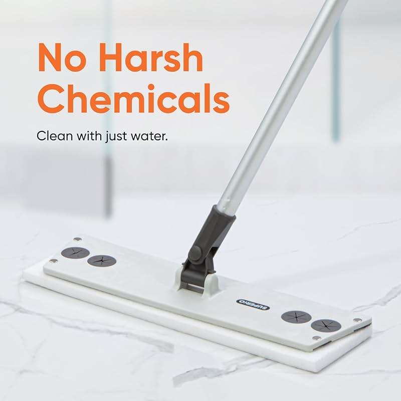 Superio Magic Eraser Mop Refill Head Replacement Miracle Mop Pads, 3 Pack - Image 6