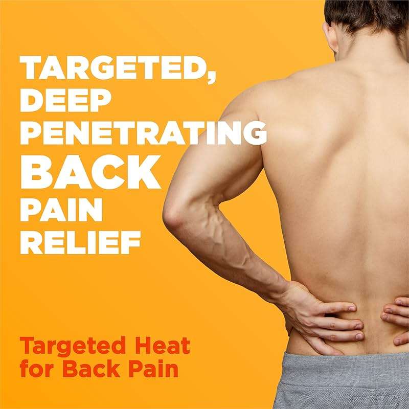 ThermaCare Advanced Back & Hip Heat Wraps for Lower Back Pain Relief - Heating Pads with 16-Hour Heat Therapy - Adhesive Heat Wraps for Muscle & Joint Pain, Flexible Fit Design - 3 Count - Image 6