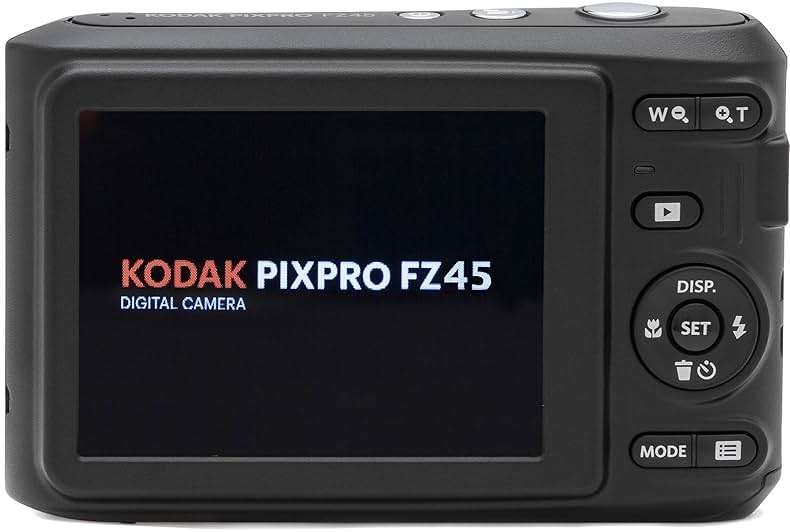 Kodak PIXPRO FZ45 16MP Digital Camera 4X Optical Zoom 27mm Wide Angle 1080P Full HD Video 2.7" LCD Camera (Red) + 64GB Card and Reader + Case + Memory Wallet + Tripod + Cleaning Bundle - Image 3
