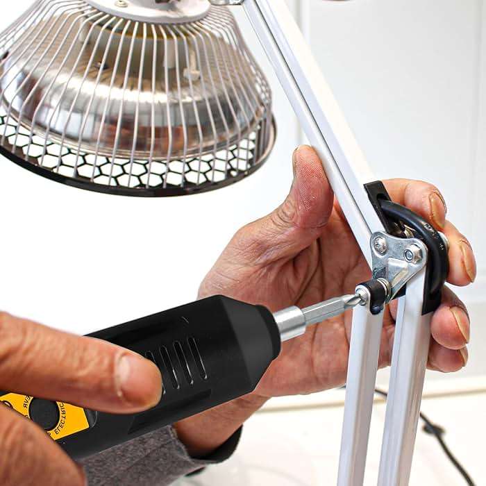 JULIXIN Cordless Screwdriver Rechargeable – Compact Battery Operated Electric Screw Driver with Magnetic Bits, Type-C Charging, 12 Bits & Storage Box – Small Power Screwdriver for DIY & Repairs - Image 6