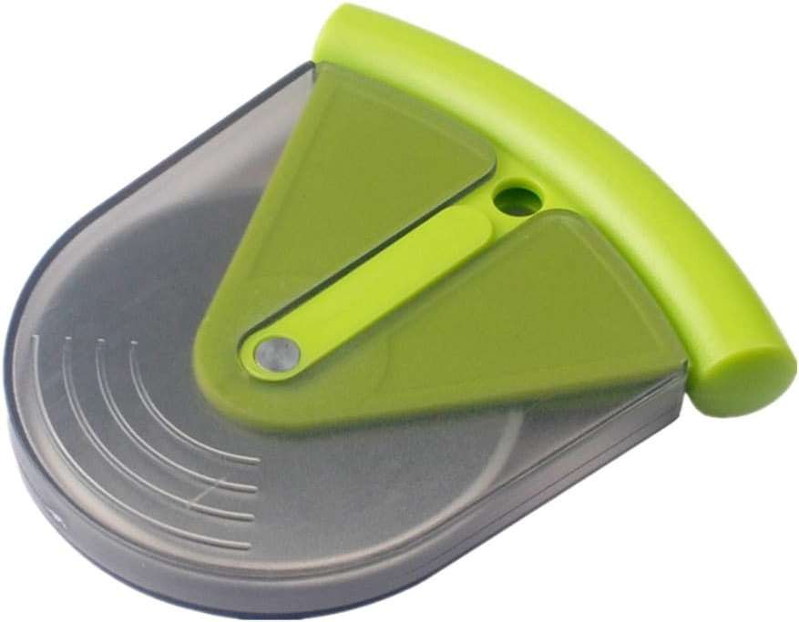 RORPOIR Small Pizza Wheel Cutter with Stainless Steel Blade and Non-Slip Grip Handle Compact 4.40 Inch Pizza Slicer with Safety Abs Cover for Effortless Cutting of Dough and Pastry - Image 1