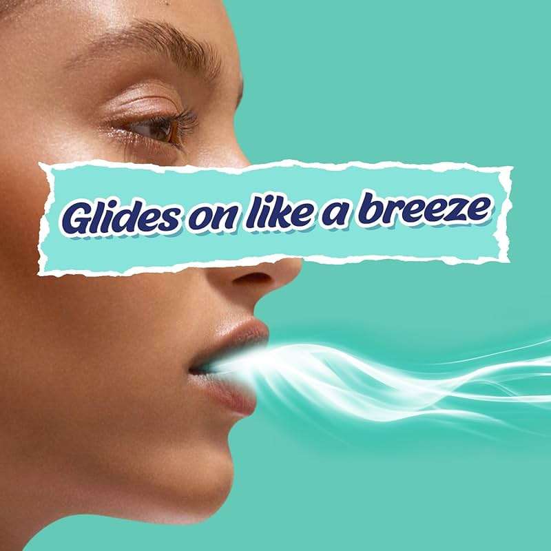Mountain Breeze Oral Hygiene Mouth Freshener Sugar Free Spear Mint Flavoured Breath Strips (24 Strips Each Cassatte)-Pack of 1(3 Cassette) NEW - Image 4